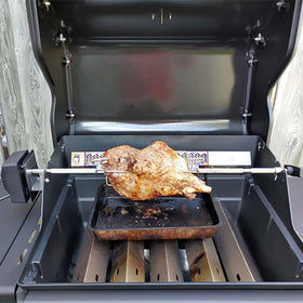 MOASKER angled vent design guiding moisture away from flames
