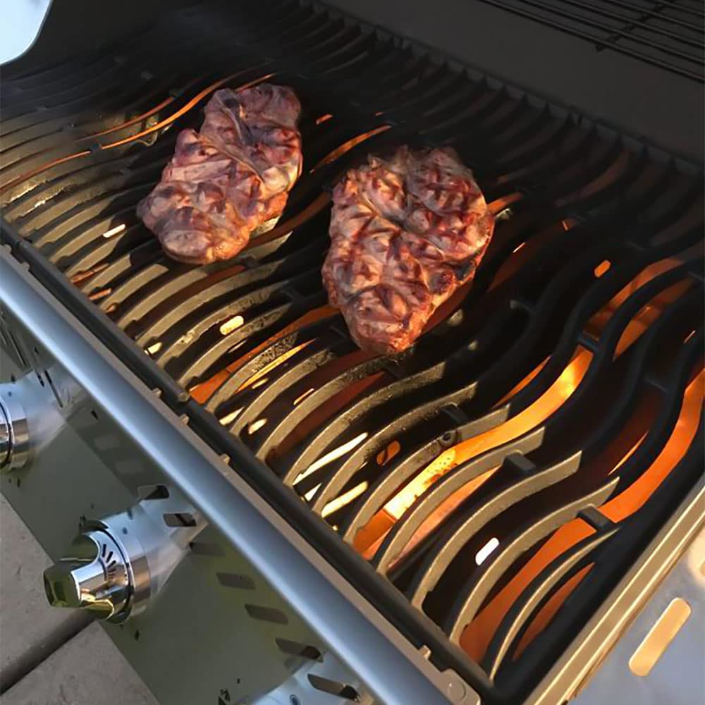 MOASKER easy-install flavorizer bars for quick grill maintenance