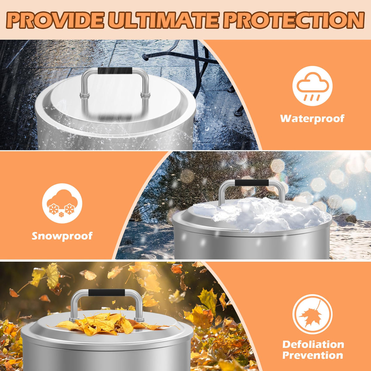 MOASKER heat-resistant handle for safe lifting of the lid