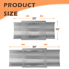MOASKER two fire grate hangers stabilize the grate during cleaning.