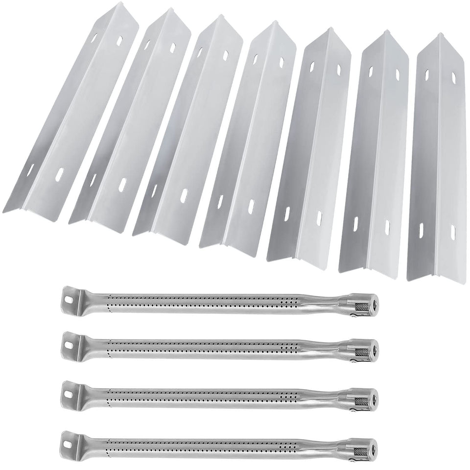 MOASKER heat plates in stainless steel promote even cooking on Napoleon Rogue grills.