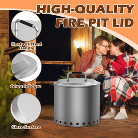 MOASKER Yukon 2.0 lid with heat-resistant handle for safe, easy adjustment