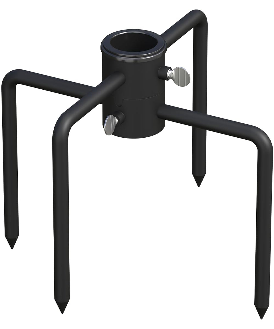 Mocomax pole stabilizer base assembly for sturdy outdoor setups.