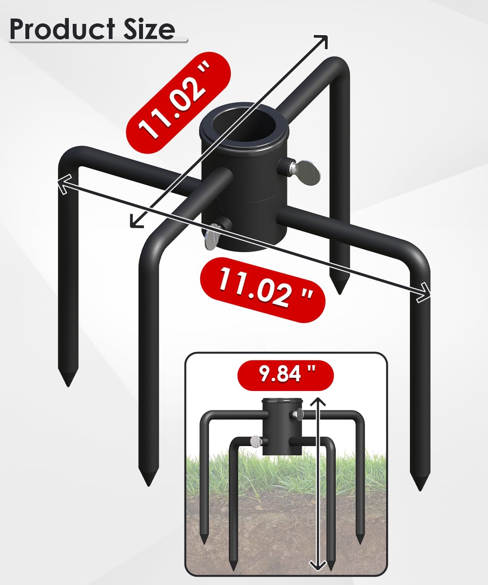 Mocomax stabilizer screws and plugs included for quick installation.