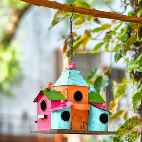 MOCOME dimensions and entry size suit birds while deterring larger pests.