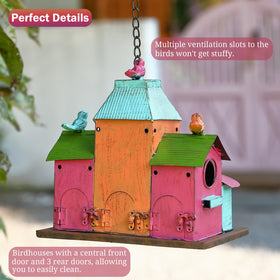 MOCOME built-in hanging hook for easy garden installation.
