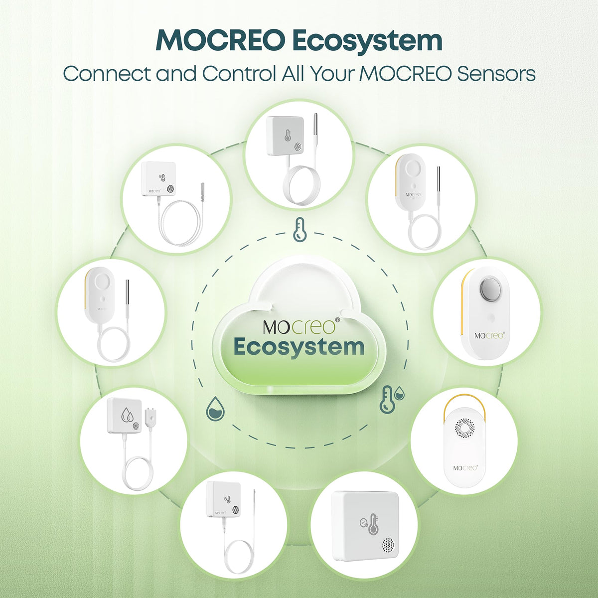 MOCREO ST6 SHT30 sensor accuracy close-up