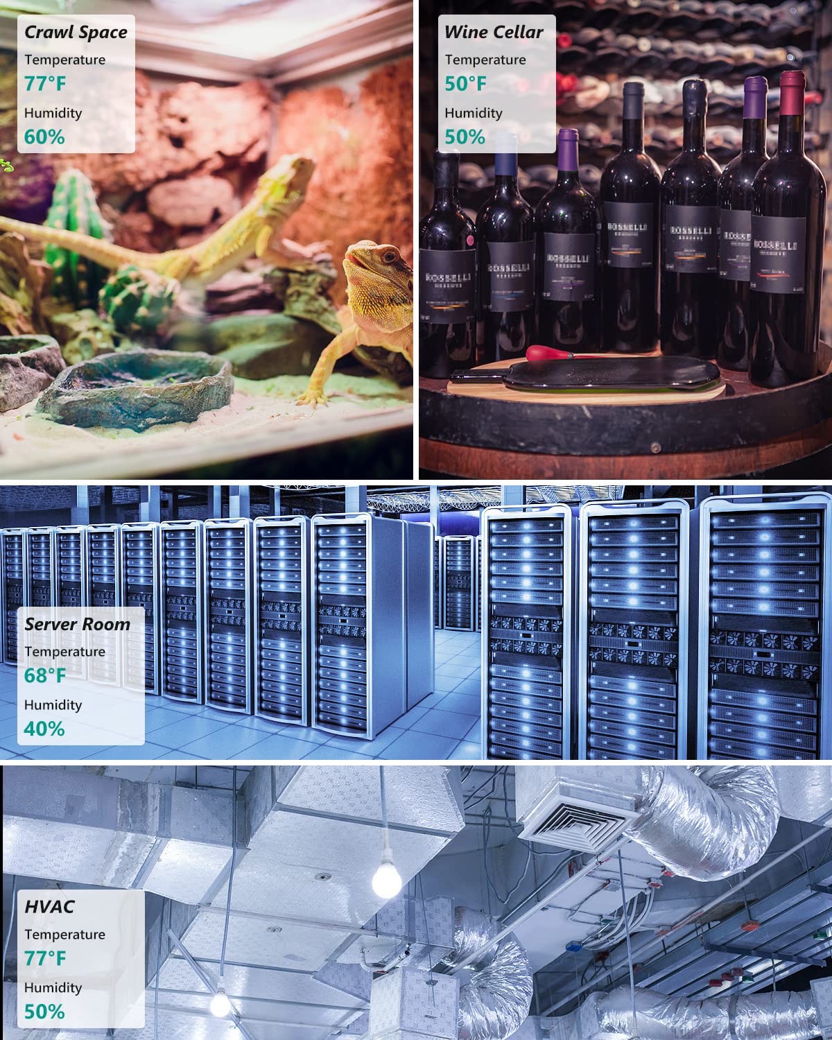 MOCREO ST6 versatile use cases: nursery, greenhouse, vacation home