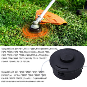 MOCW brushcutter clearing head designed for broad yard tasks
