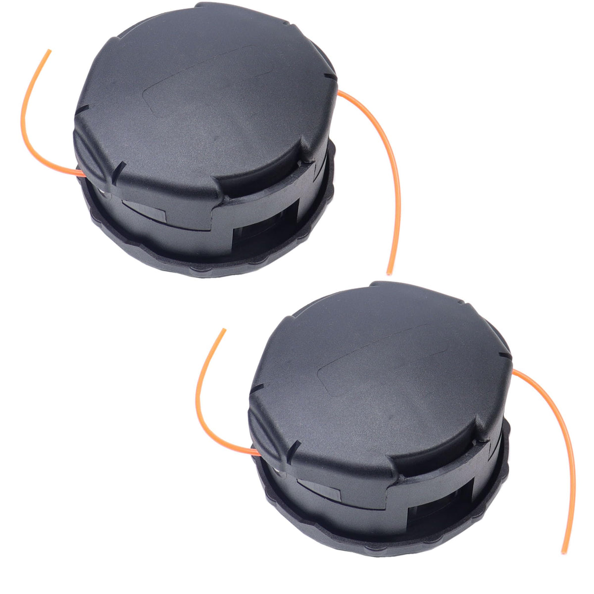 MOCW DWO1DT995 trimmer head front view highlighting compact ABS shell and durable construction