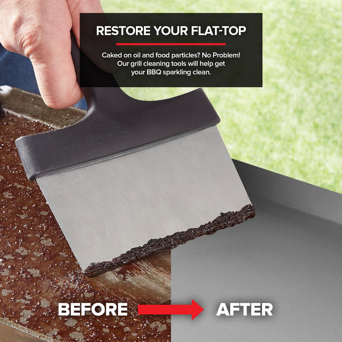 Modern Innovations pad holder keeps cleaning pads organized and ready.