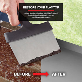 Modern Innovations pad holder keeps cleaning pads organized and ready.
