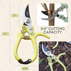 Modern Sprout pruner pairs well with garden kits for everyday tasks.