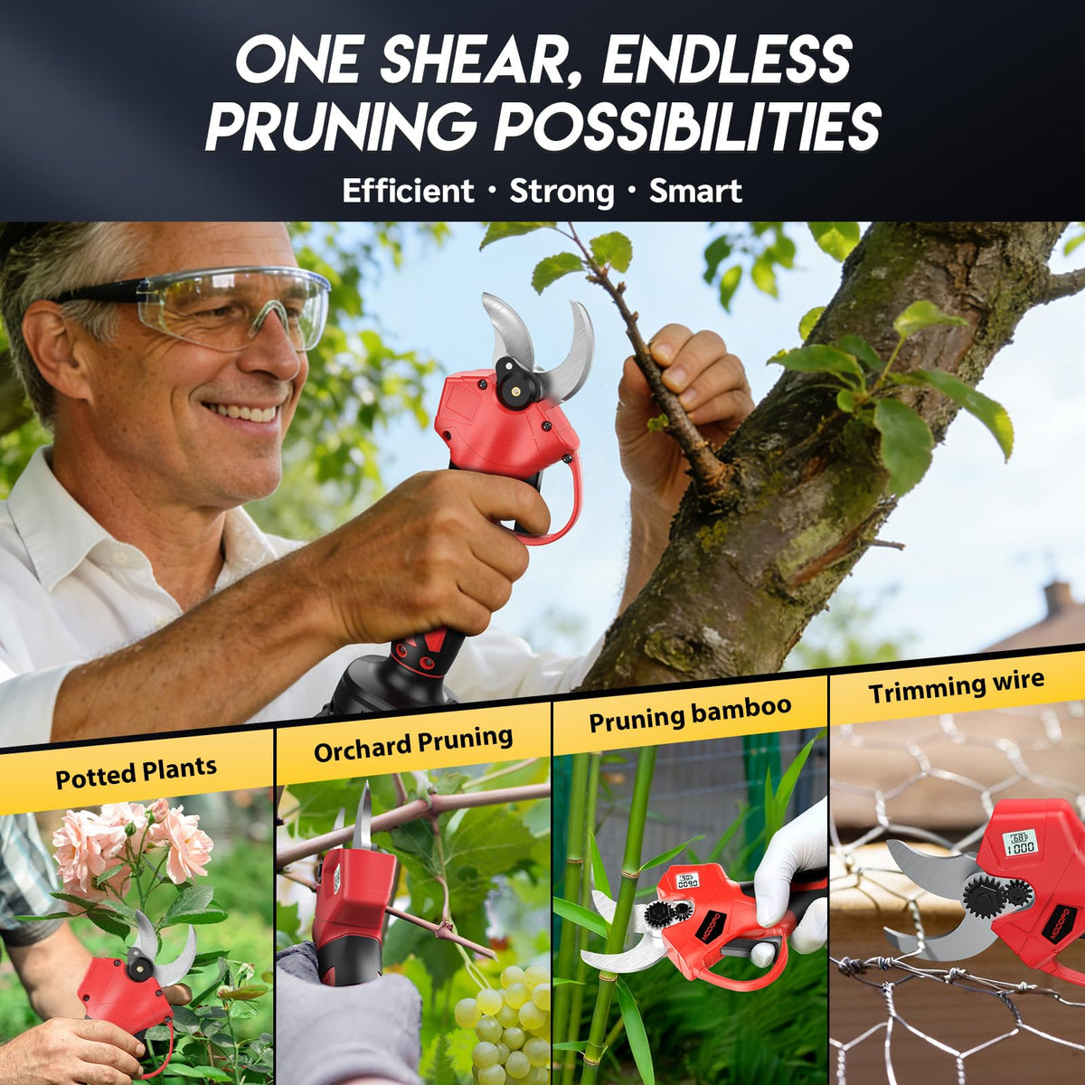 Modofo smart trigger and sleep mode extend battery life during long sessions.