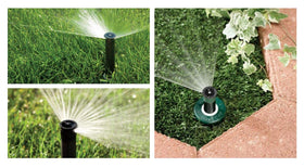 Modtek nozzle arc control from 0 to 360 degrees for irregular lawns