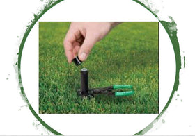 Modtek nozzle works with Rain Bird, Hunter and Orbit pop-up sprinklers
