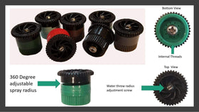 Modtek stainless steel adjustment screw resists wear during setup