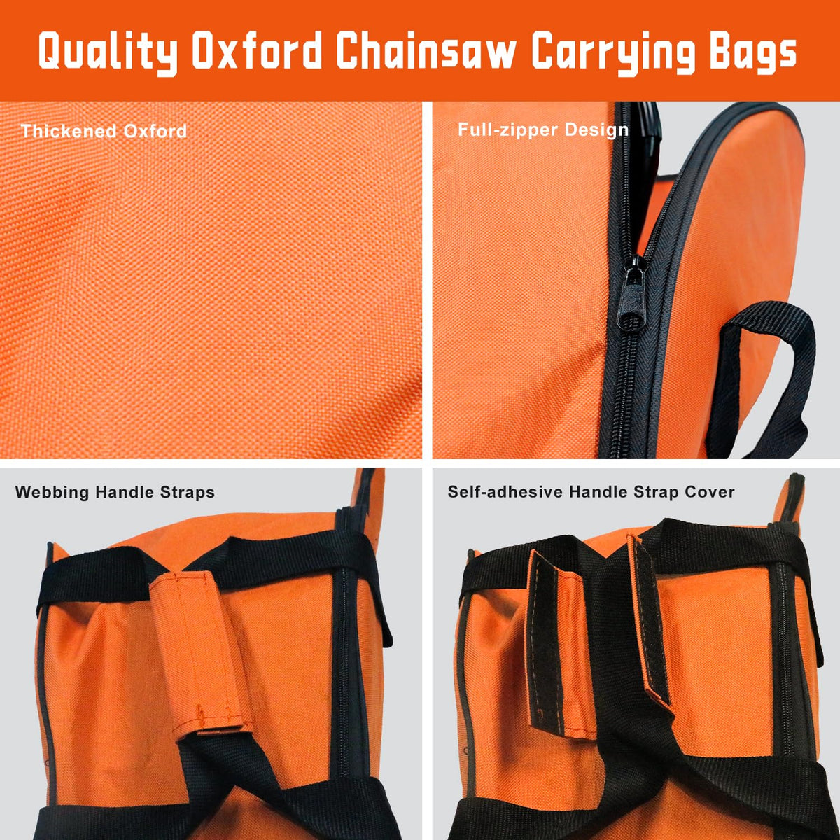 MOEBULB foldable chainsaw bag saves space when not in use
