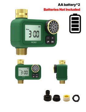 MOES outdoor irrigation timer installation is quick and straightforward.