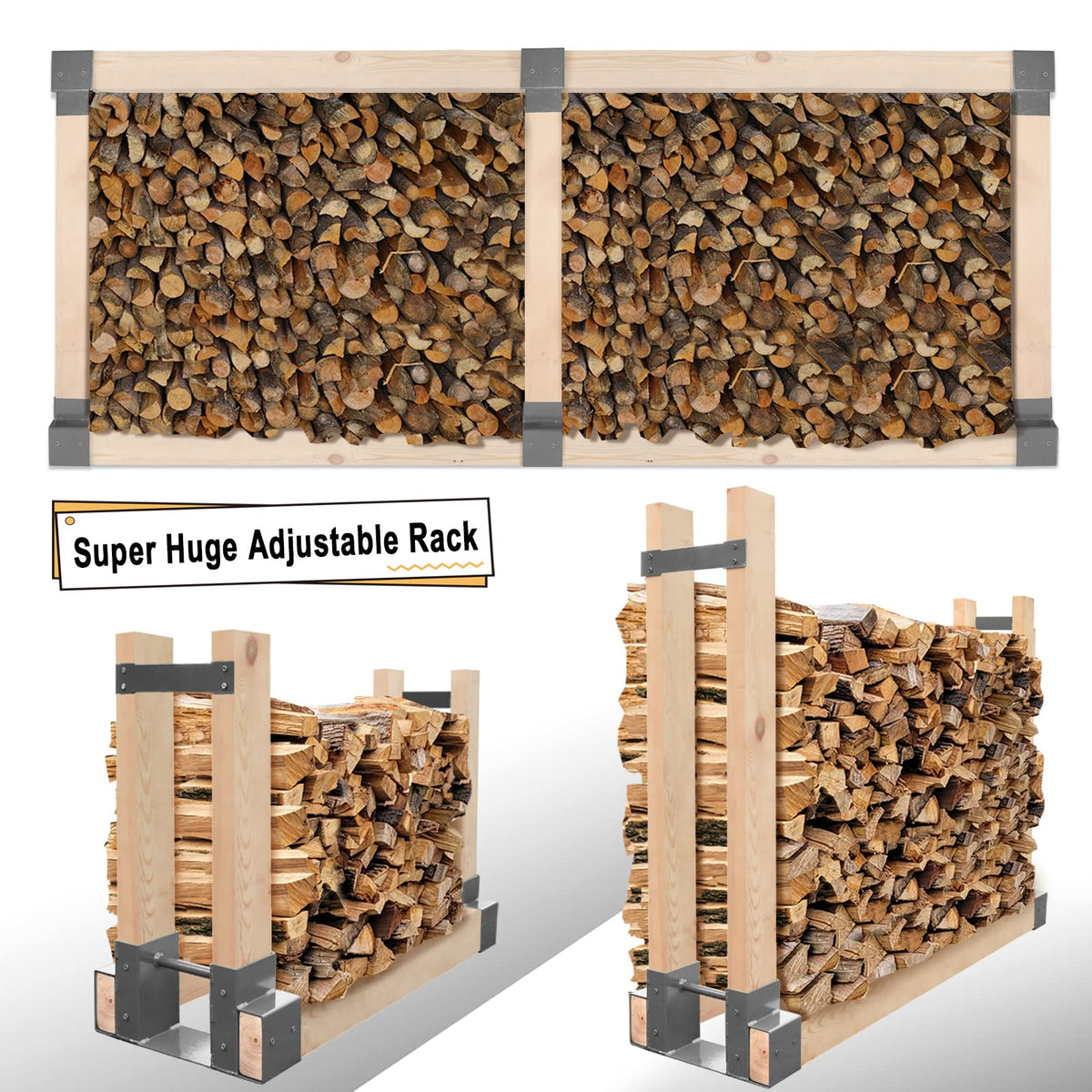 MOFEEZ adjustable-length design enables custom rack sizing