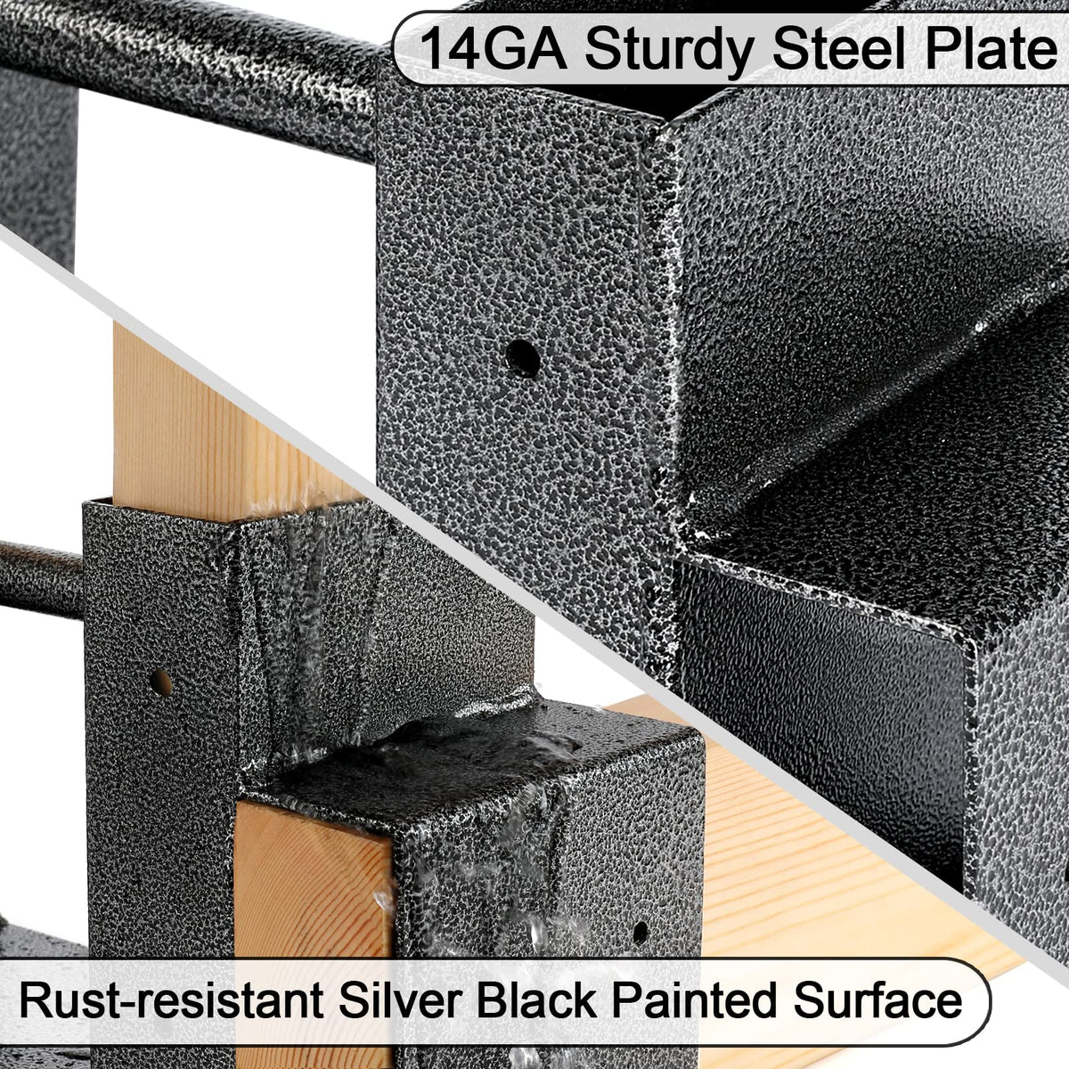 MOFEEZ rust-proof finish with electrostatic coating protects against elements during seasons