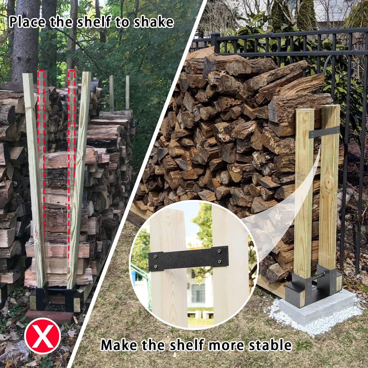 MOFEEZ customizable board dimensions allow tailoring the rack size
