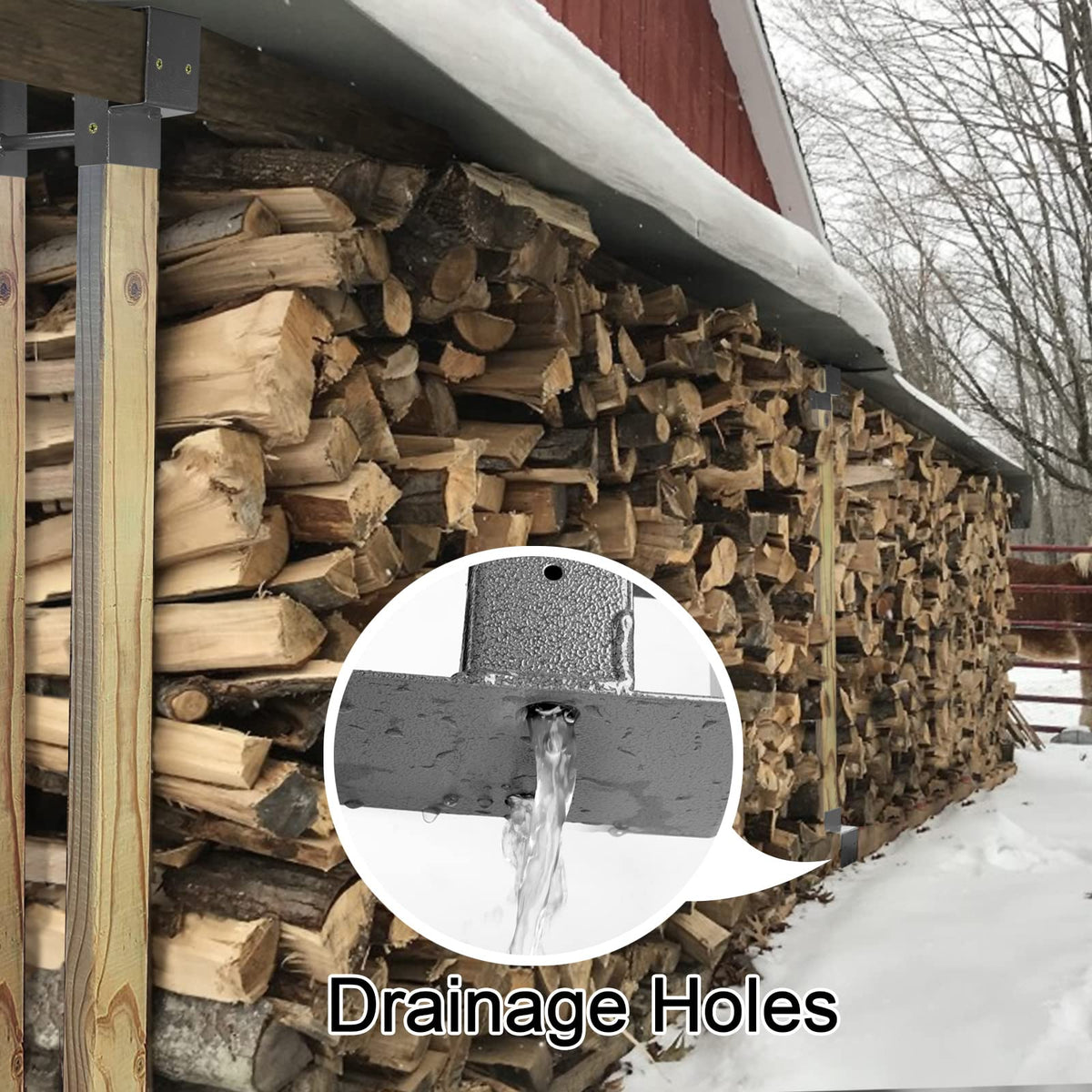 MOFEEZ powder-coated finish provides rust resistance and weather protection