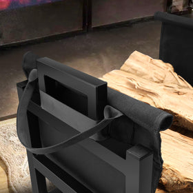 MOFEEZ powder-coated steel frame shows sturdy, weather-resistant construction