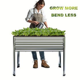Mofesun bed with vegetables shows productive use in small spaces
