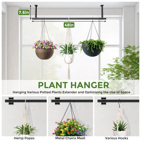 Mogaath easy-installation hardware included for quick setup of your planter.