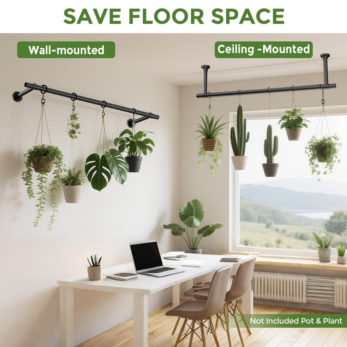 Mogaath indoor display enhances living rooms or kitchens