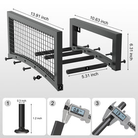 Mogaath multi-functional hose storage for hoses, cords, and air lines
