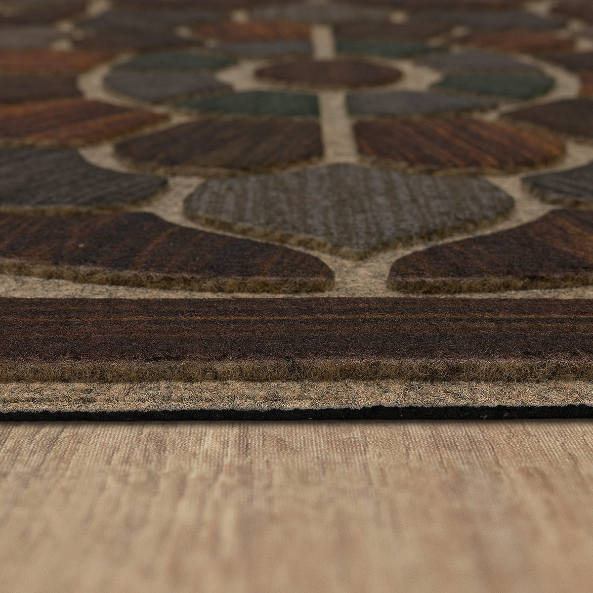 Mohawk Home low-profile mat maintains clear doorway operation.