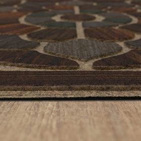 Mohawk Home low-profile mat maintains clear doorway operation.