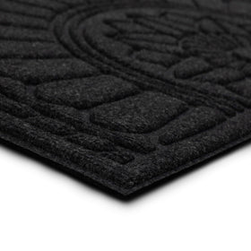 Mohawk Home polyester surface fiber delivers durable, easy-care performance.