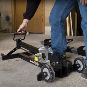 MoJack MJ750XT safe mower service access reduces risk during maintenance