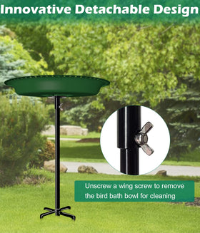 Mokeyder five-prong base keeps the unit upright.