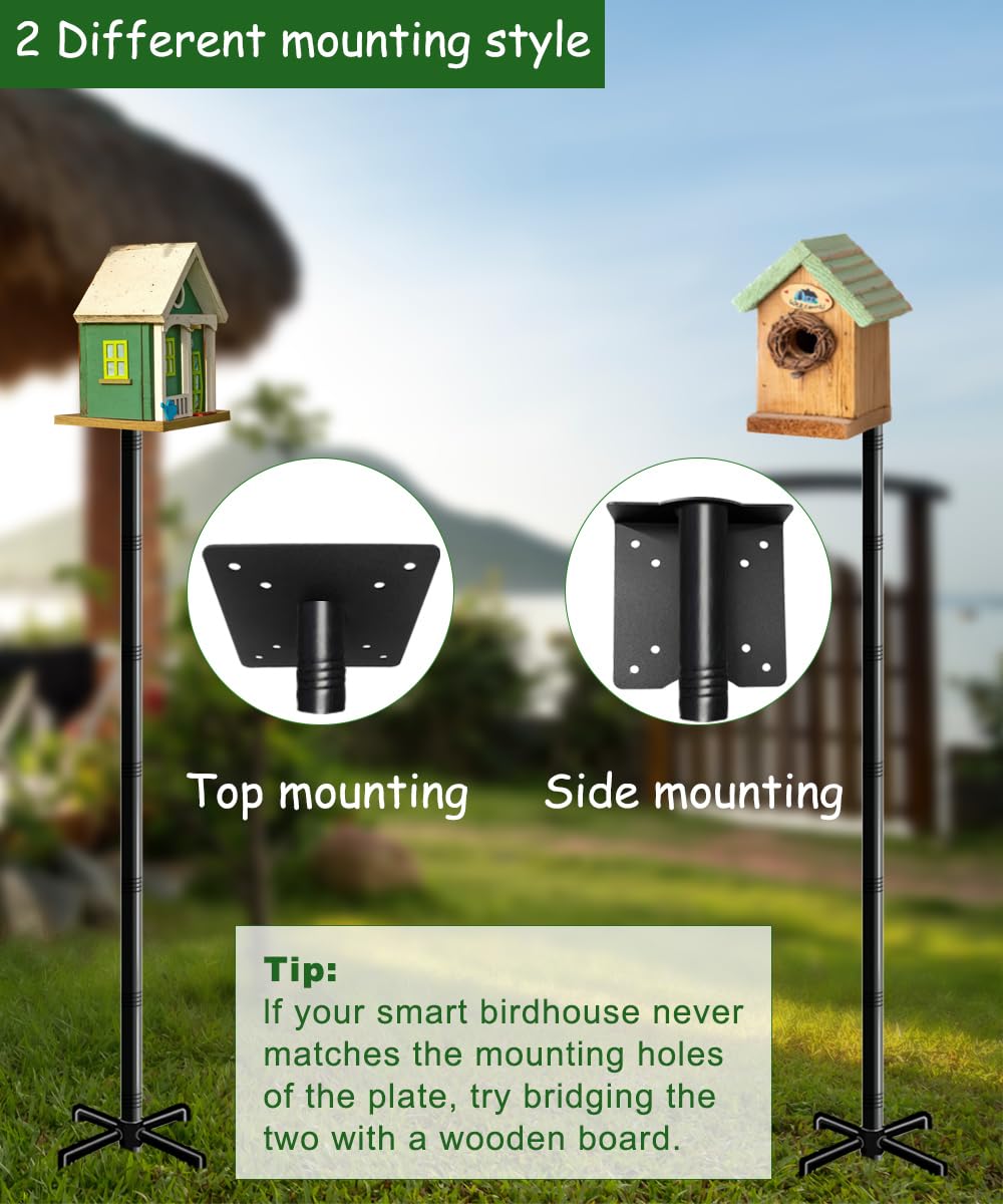 Mokeyder mounting hardware allows quick, versatile installation.