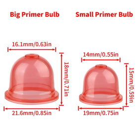 Moleyaso large primer bulb compatible with Troy-Bilt trimmers for easy priming