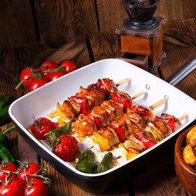 MOLFUJ barbecue skewers great for kebabs and grilled treats
