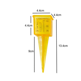 mollensiuer rain gauge wide mouth design enables quick water collection