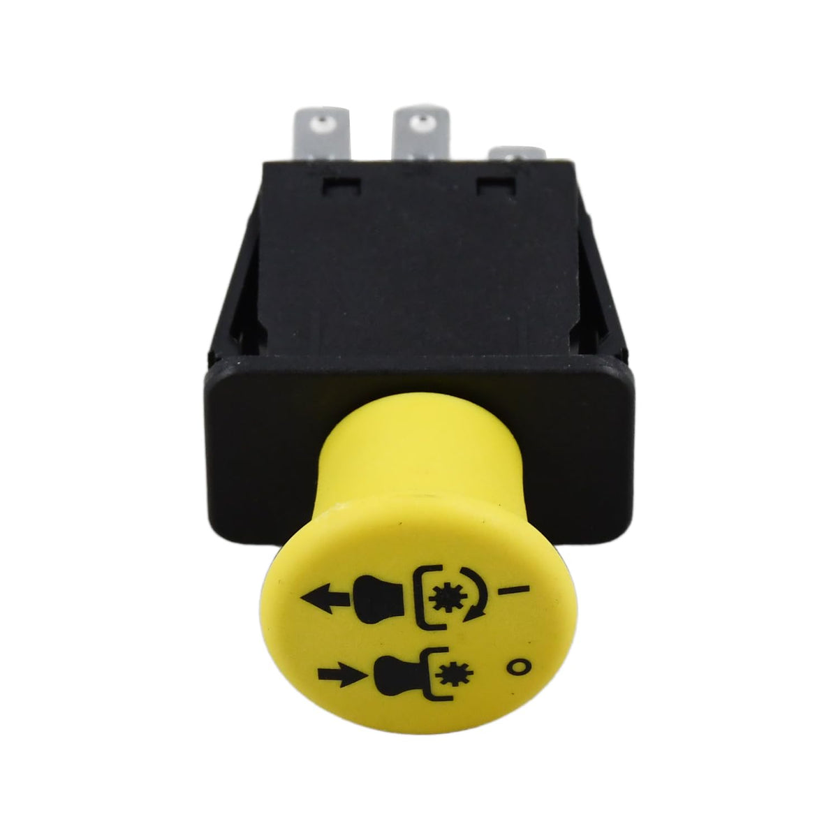 Molloparts PTO switch close up shows durable terminals and low resistance