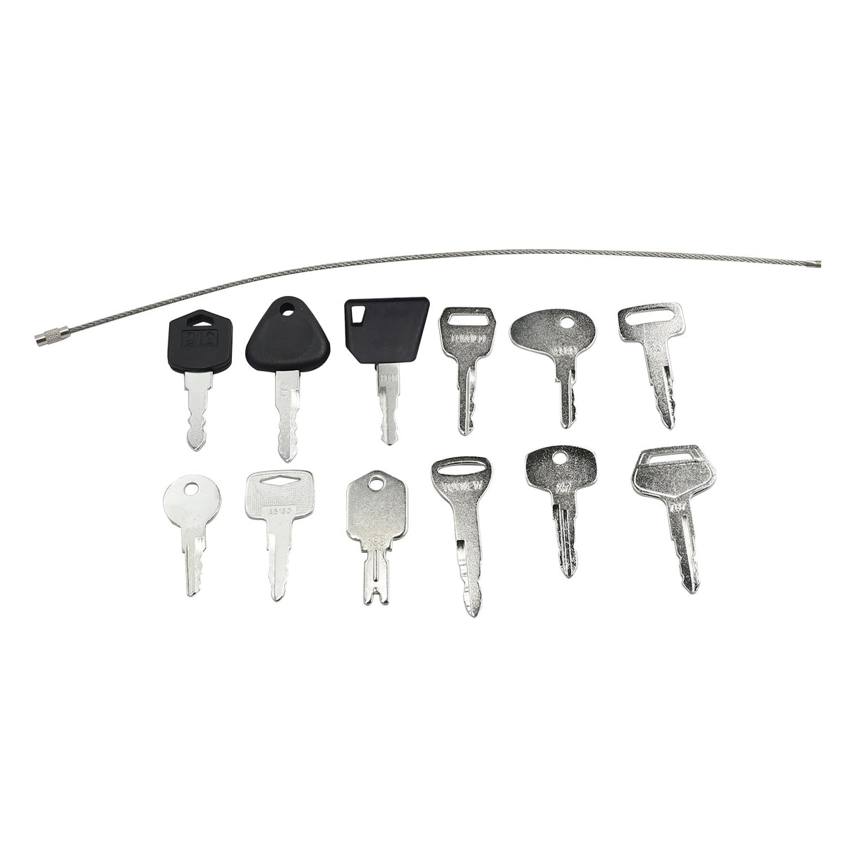 Molloparts logo with ignition keys neatly arranged for quick access