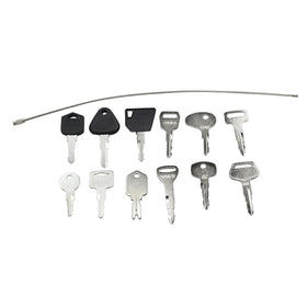 Molloparts logo with ignition keys neatly arranged for quick access