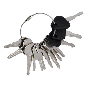 Molloparts universal forklift ignition key set in packaging, ready for multi-brand use