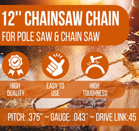 Molten Dewalt chain fitment view shows compatibility with DCCS620 and DCCS620B.