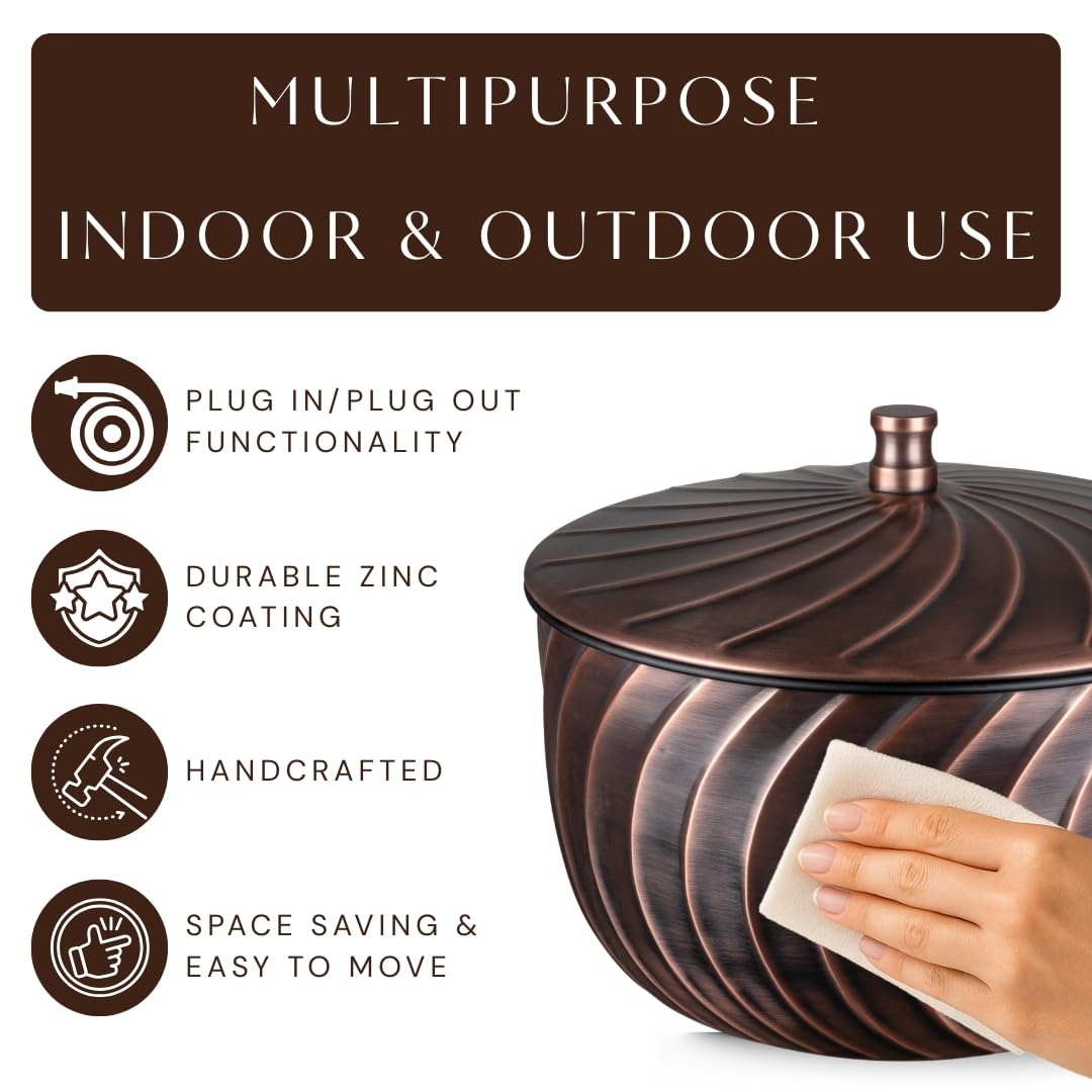 Monarch Abode 18x18 base provides stable storage for hoses