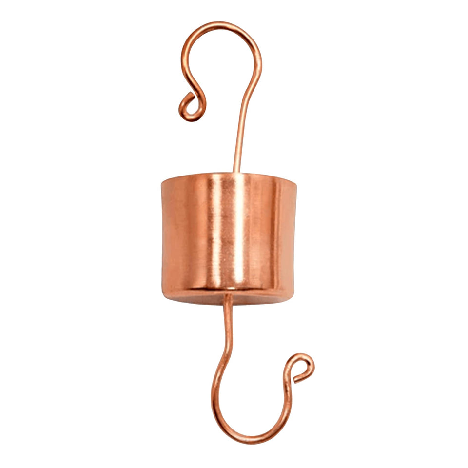 Monarch Abode ant moat copper cup close-up shows durable, rust-resistant finish for outdoors.