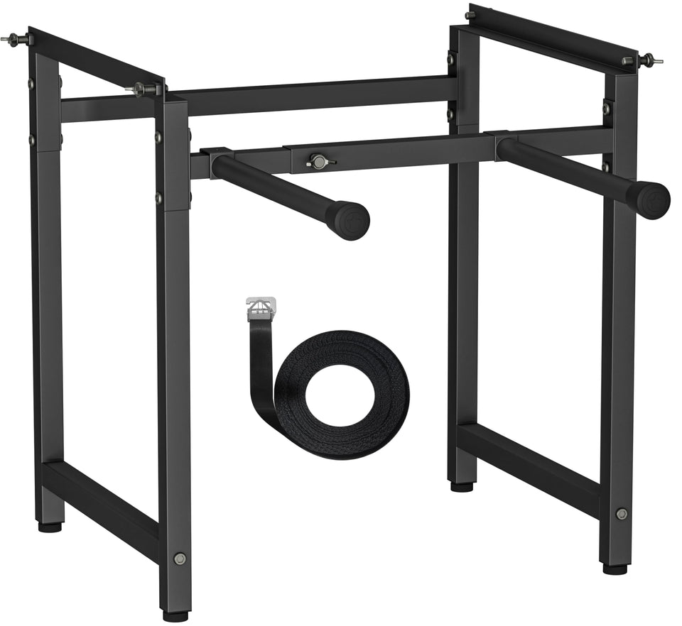 Mondazie adjustable beehive stand showing 8-10 frame base for easy hive access.