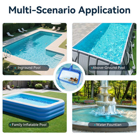 Monitok durable frame with non-slip grip for steady cleaning.